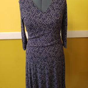 Garnet Hill Surplus Wrap Dress